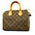 Borsa Louis Vuitton Monogram Speedy 25 Marrone