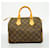 Borsa Louis Vuitton Monogram Speedy 25 Marrone - vista 16