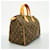 Borsa Louis Vuitton Monogram Speedy 25 Marrone - vista 2