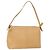 Burberry Borsa a spalla in pelle beige Auth am6447