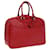 LOUIS VUITTON Epi Deauville Hand Bag SPO Red LV Auth 81729 Leather  ref.1522775