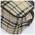 Borsa a mano in nylon nero e beige con motivo Nova Check di BURBERRY Auth yk13499 - vista 14
