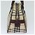 Borsa a mano in nylon nero e beige con motivo Nova Check di BURBERRY Auth yk13499 - vista 3
