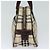 Borsa a mano in nylon nero e beige con motivo Nova Check di BURBERRY Auth yk13499 - vista 4