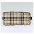 Borsa a mano in nylon nero e beige con motivo Nova Check di BURBERRY Auth yk13499 - vista 5