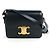 Céline CELINE - Bolso de hombro Celine Triomphe teen en cuero negro