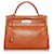 Kelly Hermès HERMES HandbagsLeather Brown  ref.1523108