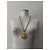 Collana Chanel 2cc8 in metallo dorato con pendente rotondo D'oro - vista 4