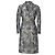 Etro Floral Jacquard Long Coat in Multicolor Polyester