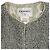 Timeless Capa de tweed Chanel Paris-Bombay en alpaca gris - vista 4
