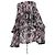 Saia mini com babados estampada Megan Iro Paris em viscose multicolorida - vista 2