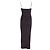 Reformation Lainey Strick-Maxikleid aus schwarzem Lyocell - Ansicht 2