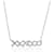 Tiffany & Co. Paloma Picasso Fashion Necklace in 18k White Gold 0.1 CTW Silvery Metallic Metal  ref.1523257