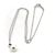 Collana di perle Mikimoto K18WG in oro bianco - vista 2