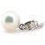 Collana di perle Mikimoto K18WG in oro bianco - vista 4