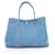 Hermès Hermes Garden TPM Handbag Blue Leather  ref.1523615