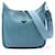 Hermès Hermes Evelyn 3 Trois GM Shoulder Bag Blue Leather  ref.1523696