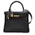 Hermès Hermes Kelly 25 Handbag Black Leather  ref.1523722