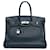 Hermès Birkin 35 en Togo bleu Cuir Veau façon poulain Bleu foncé  ref.1523858