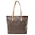 Bolsa Cabas Mezzo Monograma Marrom Louis Vuitton Couro Lona  ref.1523861