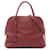 Hermès Red Clemence Bolide 31 Dark red Leather Pony-style calfskin  ref.1523897