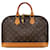 Louis Vuitton Brown Monogram Alma PM Leather Cloth  ref.1523905