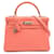 Hermès Hermes Kelly 32 Handbag in Pink Taurillon Clemence Leather  ref.1523951