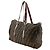 Borsa Boston Fendi Zucca Marrone - vista 2