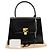 Borsa a mano in pelle di vitello nera Bally Nero - vista 11