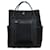 Hermès Hermes Garden Pocket Vertical Black Handbag Leather Cloth  ref.1524096