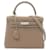 Hermès Hermes Kelly 25 Etoupe Handbag Brown Leather  ref.1524164