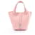 Hermès Hermes Picotin Lock PM Handbag Pink Leather  ref.1524283