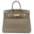 Hermès Hermes Birkin 25 Handbag in Gray Brown Leather  ref.1524304