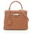 Hermès Sac à main Hermes Kelly 25 or Cuir Marron  ref.1524306