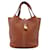 Hermès Hermes Picotin Lock MM Gold Handbag Brown Leather  ref.1524336