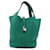 Hermès Sac à main Hermes Picotin Lock MM en Vert Jade Cuir  ref.1524338