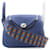 Hermès Hermes Lindy Maxiquadrille Shoulder Bag Blue Leather  ref.1524356