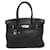 Hermès Hermes Birkin 30 Black Handbag Leather  ref.1524368