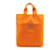 Hermès Hermes HERMES Fool to Cabas Tote Bag Orange Cloth  ref.1524375