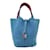 Hermès Sac à main Hermes Picotin Lock PM Eclat Cuir Rouge Bleu  ref.1524406