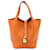 Hermès Hermes Picotin Lock PM Handbag Orange Leather  ref.1524407