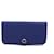 Hermès Hermes Dogon Long Bi-fold Wallet in Blue Leather  ref.1524425