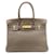 Bolsa Hermès Birkin 30 em couro Togo cinza Marrom  ref.1524427