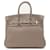 Sac à main Hermès Birkin 25 Etoupe Cuir Marron Taupe  ref.1524475