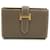 Hermès Hermes Bearn Business Card Holder in Gray Brown Diamond  ref.1524594