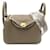 Hermès Hermes Lindy 2-Way Shoulder Bag Brown Taupe Leather  ref.1524622