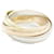 Anel Trinity Cartier em ouro 18K Dourado Ouro branco Ouro amarelo Ouro rosa  ref.1524627