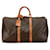 Louis Vuitton Keepall 50 Marrom Lona  ref.1524759