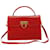 Salvatore Ferragamo Gancini Red Leather  ref.1524979