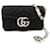 Bolso de hombro de nylon GG Marmont de Gucci Negro  ref.1525122